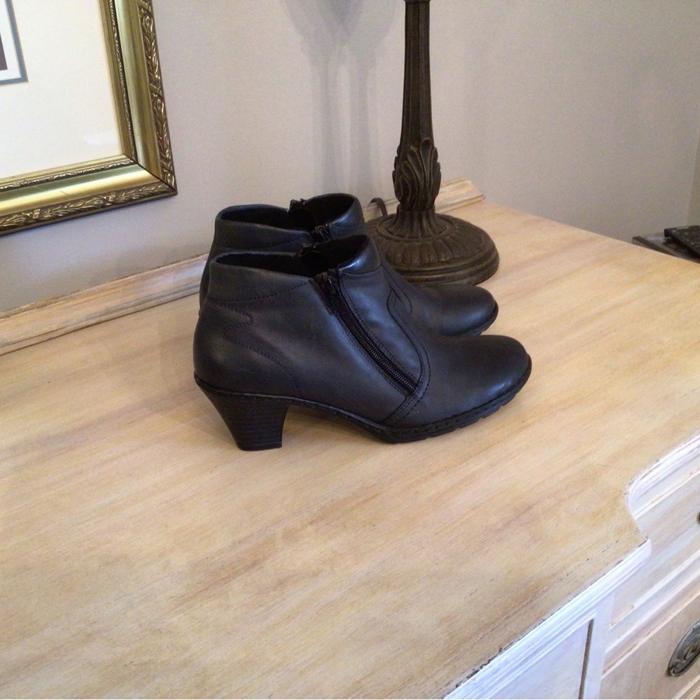 Rieker Leather Booties